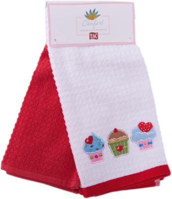 Набор кухонных полотенец 40*60, 2шт., TAC, CUP CAKES