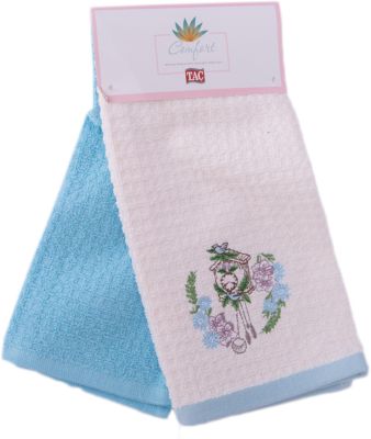 Набор кухонных полотенец 40*60, 2шт., TAC, BIRD CLOCK