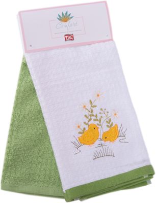 Набор кухонных полотенец 40*60, 2шт., TAC, YELLOW CHICK