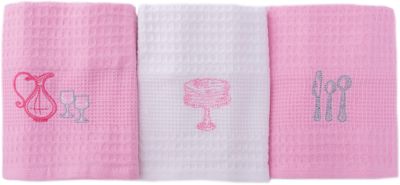 Набор кухонных полотенец 40*60, 3шт., TAC, праздник