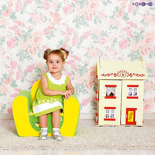 Игровое кресло Paremo Медвежонок, жёлтое от PAREMO