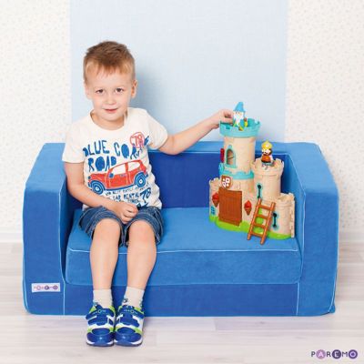 Диванчик Paremo Классик, голубой