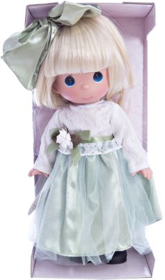 Кукла "Симпатичная блондинка в кружевах", 30 см, Precious Moments