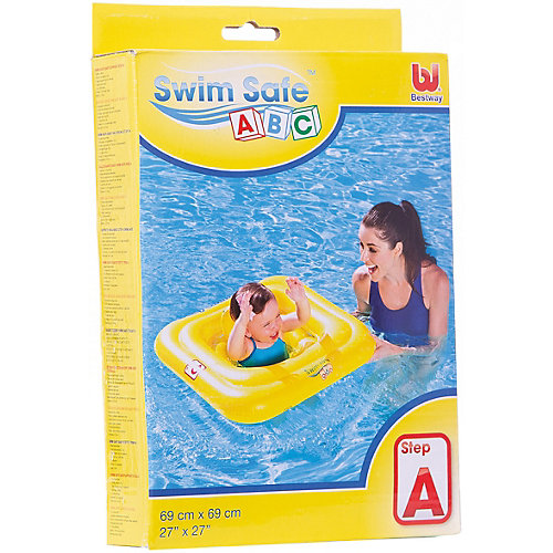 Плотик для плавания c сиденьем и спинкой Swim Safe, ступень A, Bestway от Bestway