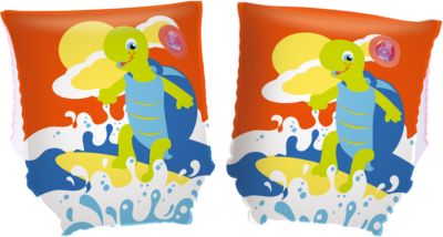 Нарукавники для плавания Черепашки, Bestway, красные