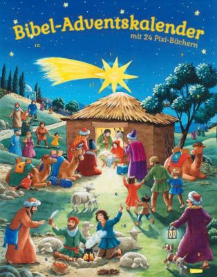 Buch - Bibel Adventskalender 2017, mit 24 Pixi-Bchern