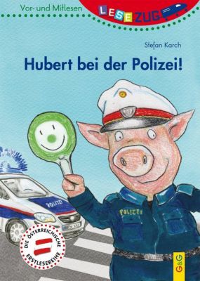 Buch - Lesezug: Hubert bei der Polizei!, Vor- und Mitlesen