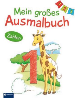 Buch - Mein groes Ausmalbuch: Zahlen