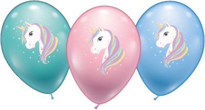 Lila AIUIN Einhorn Luftballon Folienluftballon Unicorn Folien-Ballon für Geburtstag Party Hochzeit Dekoration und Einhorn-Fans