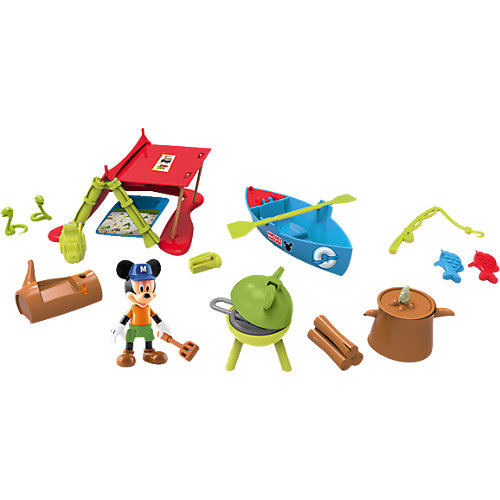 Игровой набор Disney "Микки и весёлые гонки: Кемпинг" от IMC Toys