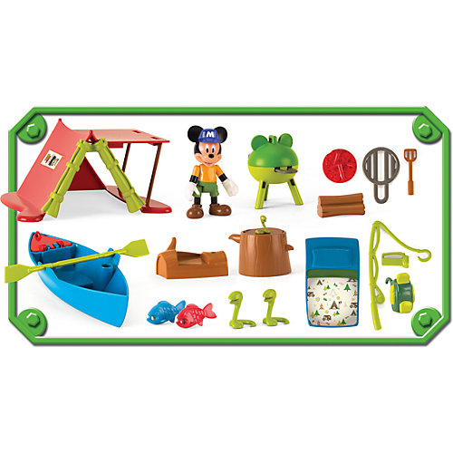 Игровой набор Disney "Микки и весёлые гонки: Кемпинг" от IMC Toys