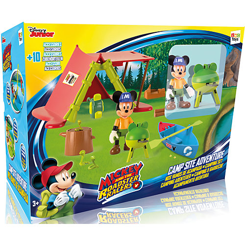 Игровой набор Disney "Микки и весёлые гонки: Кемпинг" от IMC Toys