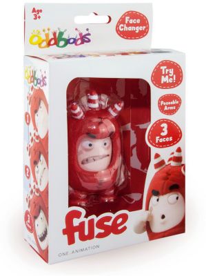Фигурка с меняющимися эмоциями - Фьюз, 8,5 см,Oddbods (Чуддики)