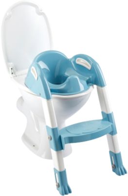 Kiddyloo Toiletten-Trainer Sky/White hellblau