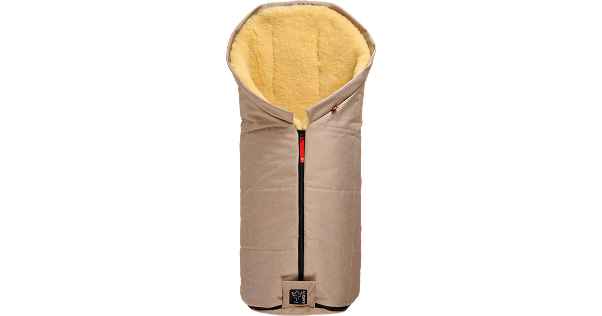 Kaiser · Iglu-Fußsack mit Lammfell, sand melange Kaiser · Iglu-Fußsack mit Lammfell, sand melange