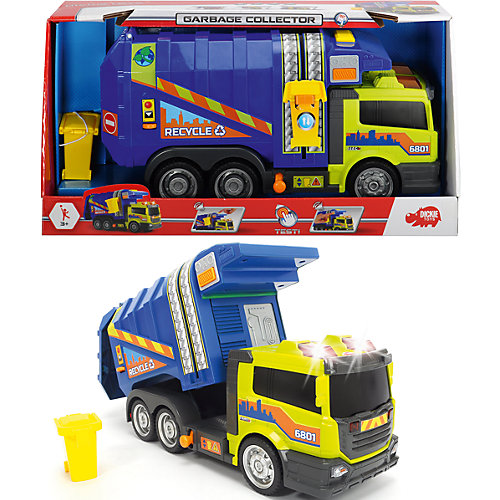 Мусоровоз Dickie Toys, 39 см, свет и звук от Dickie Toys