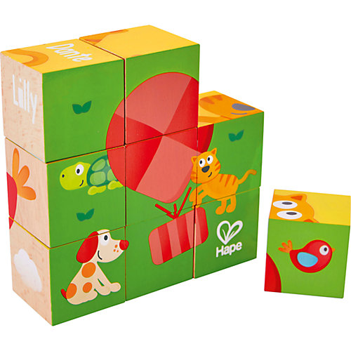 Кубики Hape Лили, 9 шт от Hape