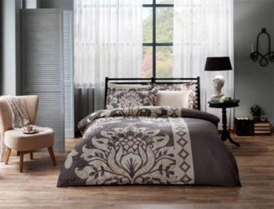 Постельное белье 1,5 сп. TAC, Claudia, серый