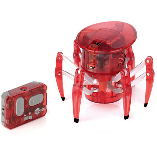 Микро-робот на управлении "Спайдер", красный, Hexbug от Hexbug