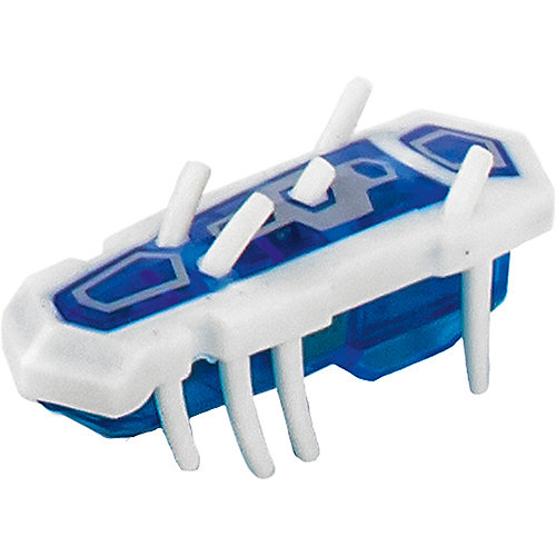Микро-робот "Nano Nitro Single", бело-синий, Hexbug от Hexbug