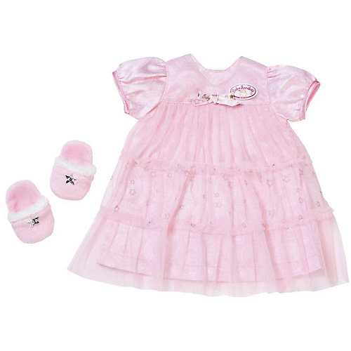 Одежда для куклы Zapf Creation "Baby Annabell" Спокойной ночи, платье и тапочки от Zapf Creation
