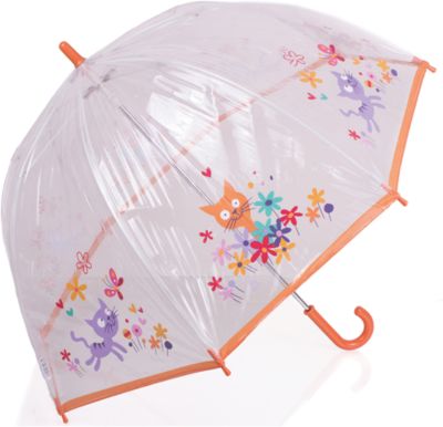 Зонт-трость, детский, рисунок "Коты"