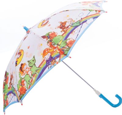 Зонт-трость, детский, рисунок "На радуге"