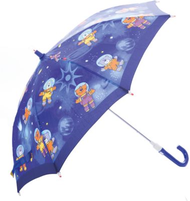 Зонт-трость, детский, бежево-коричневый