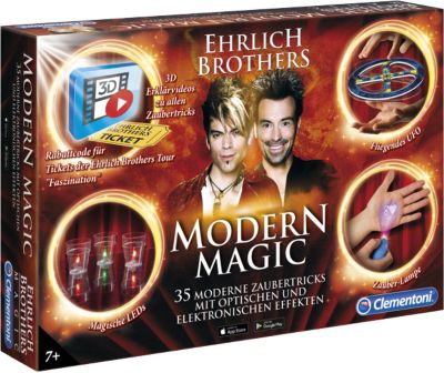Clementoni Modern Magic Ehrlich Brothers Zauberkasten Tricks Deutsch Mental Magi 