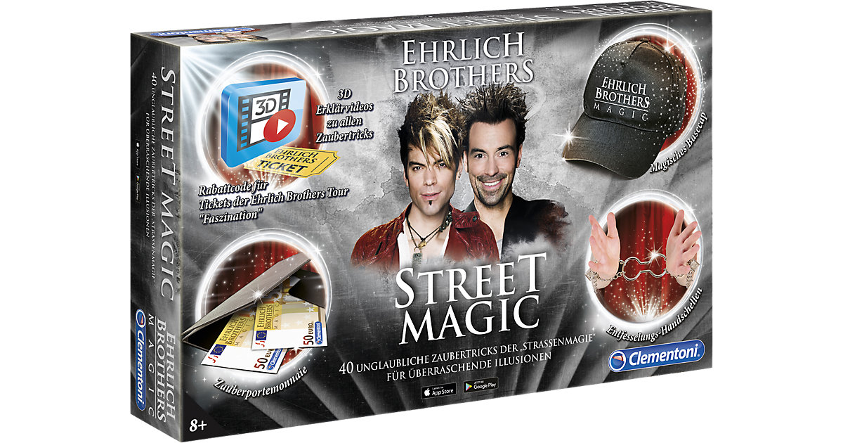 Spielzeug: Clementoni Ehrlich Brothers - Street Magic