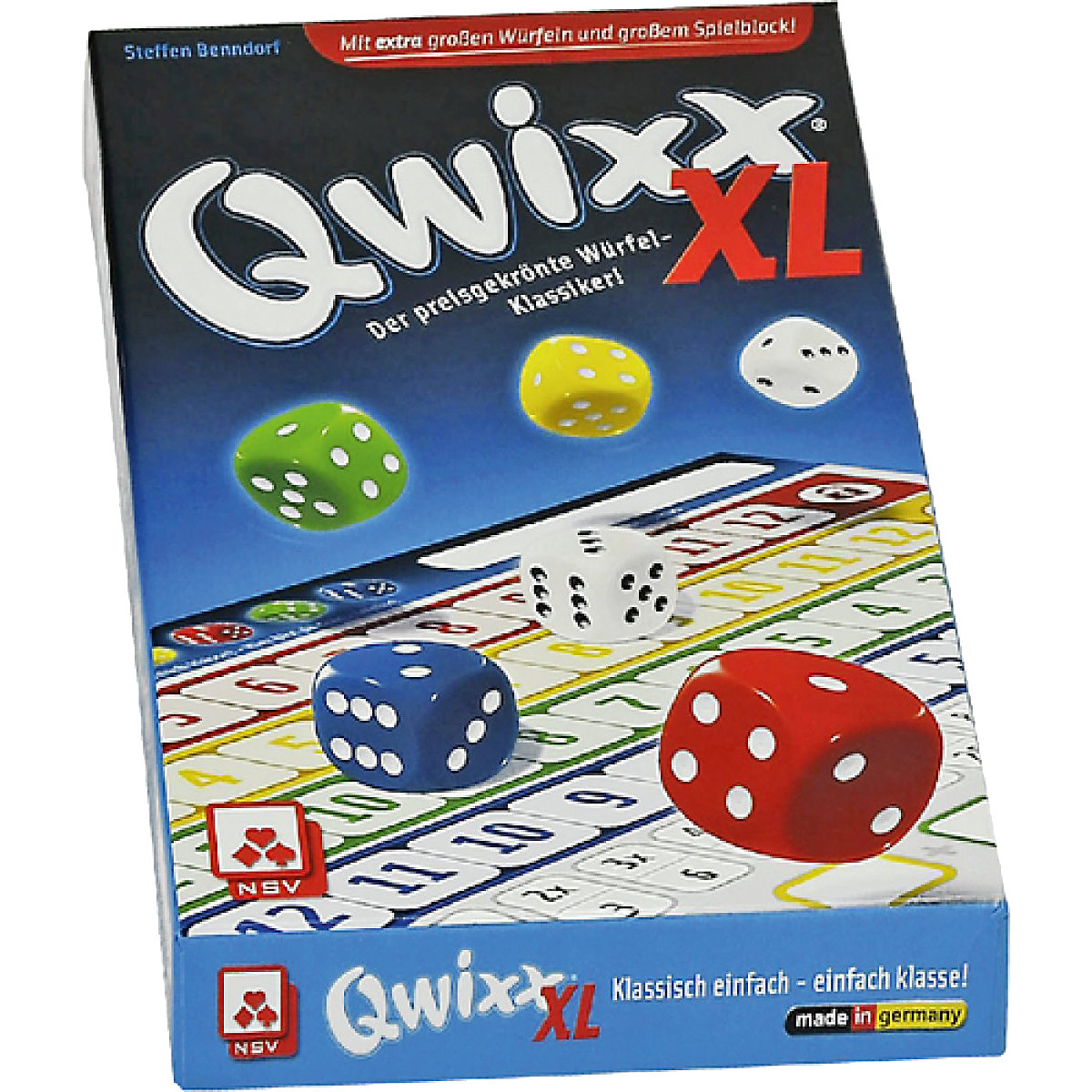 Nürnberger Spielkarten Qwixx XL