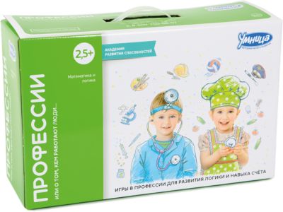 Настольная игра "Профессии: Математика и логика"