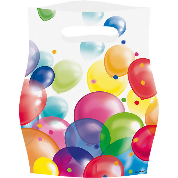 Partytüten Ballons, 8 Stück