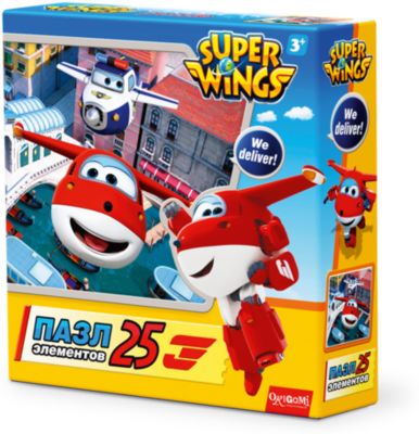 Пазл "Каналы Венеции", Super Wings, Origami