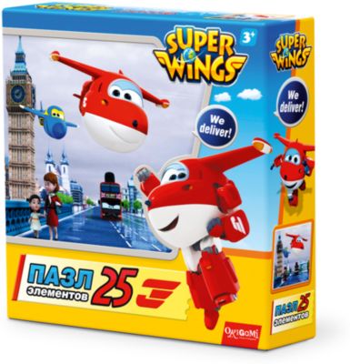 Пазл "Туманный Альбион", Super Wings, Origami