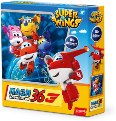 Пазл "We deliver!", Super Wings, Origami