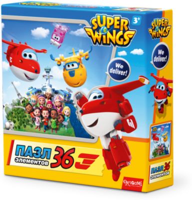 Пазл "Целый мир", Super Wings, Origami