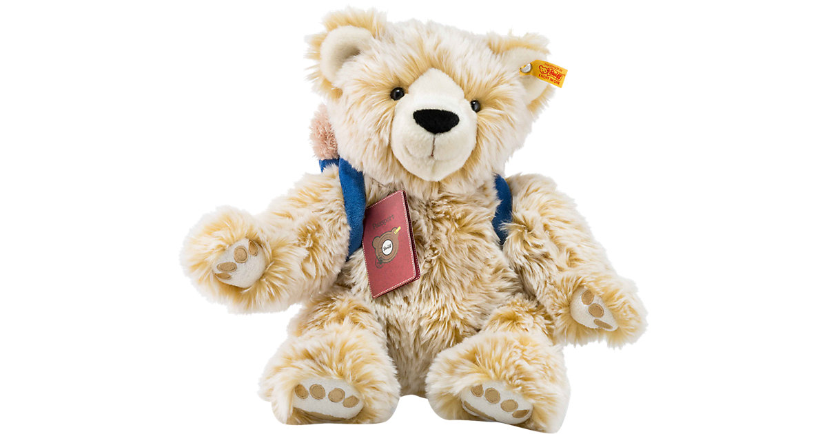 Steiff · Weltenbummler Lars Teddy, 38 cm Steiff · Weltenbummler Lars Teddy, 38 cm