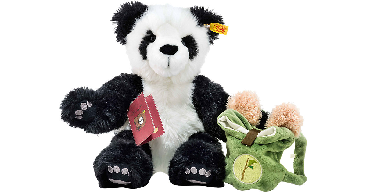 Steiff · Weltenbummlerin Lin Panda, 34 cm Steiff · Weltenbummlerin Lin Panda, 34 cm