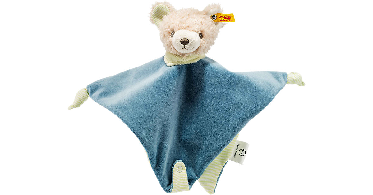 Friend-Finder Teddybär-Schmusetuch, 28 cm