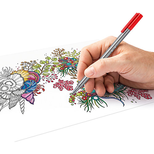 Набор капиллярных ручек Triplus, 20 цветов, яркие цвета, Staedtler от Staedtler