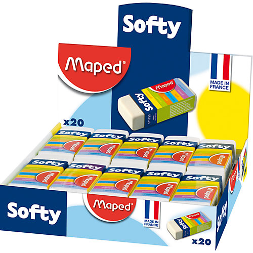 Ластик SOFTY мягкий, в футляре, MAPED от Maped