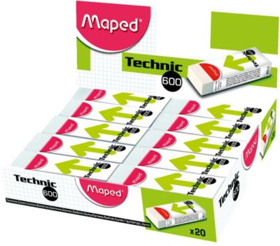 Ластик TECHNIC-600 в футляре, MAPED