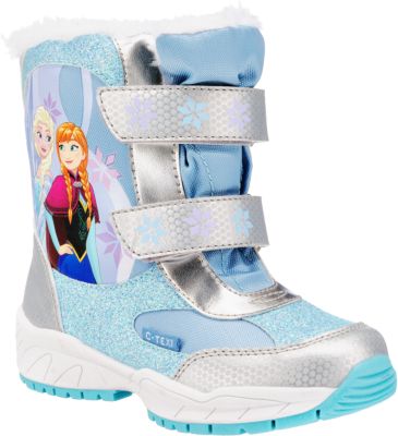 Disney Die Eiskönigin Winterstiefel für Mädchen, TEX, gefüttert, Disney Die Eiskönigin Disney Store Die Eiskönigin 2 Glitzernde Stiefel für Kinder