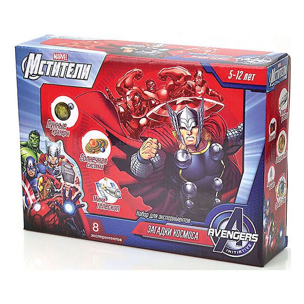 Набор для проведения экспериментов Marvel Мстители "Загадки космоса"