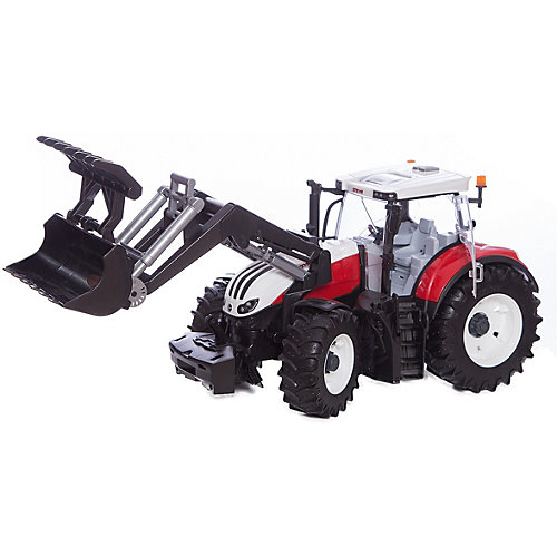 Машинка Bruder Трактор Steyr 6300 Terrus CVT c погрузчиком от Bruder