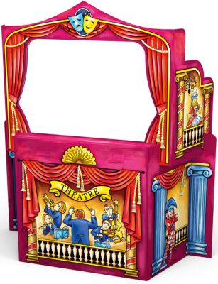 Игровой конструктор  для раскрашивания "Puppet Theatre",  Artberry, Erich Krause