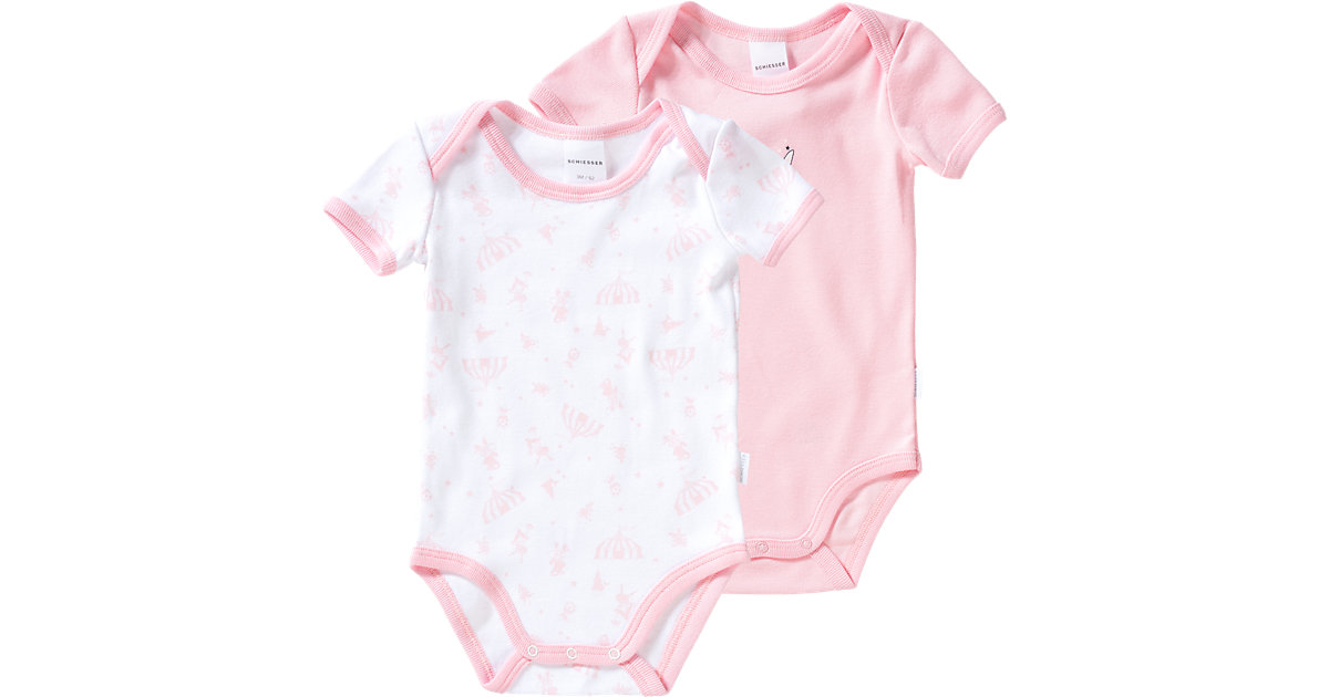 Doppelpack Bodys Gr. 68 Mädchen Baby