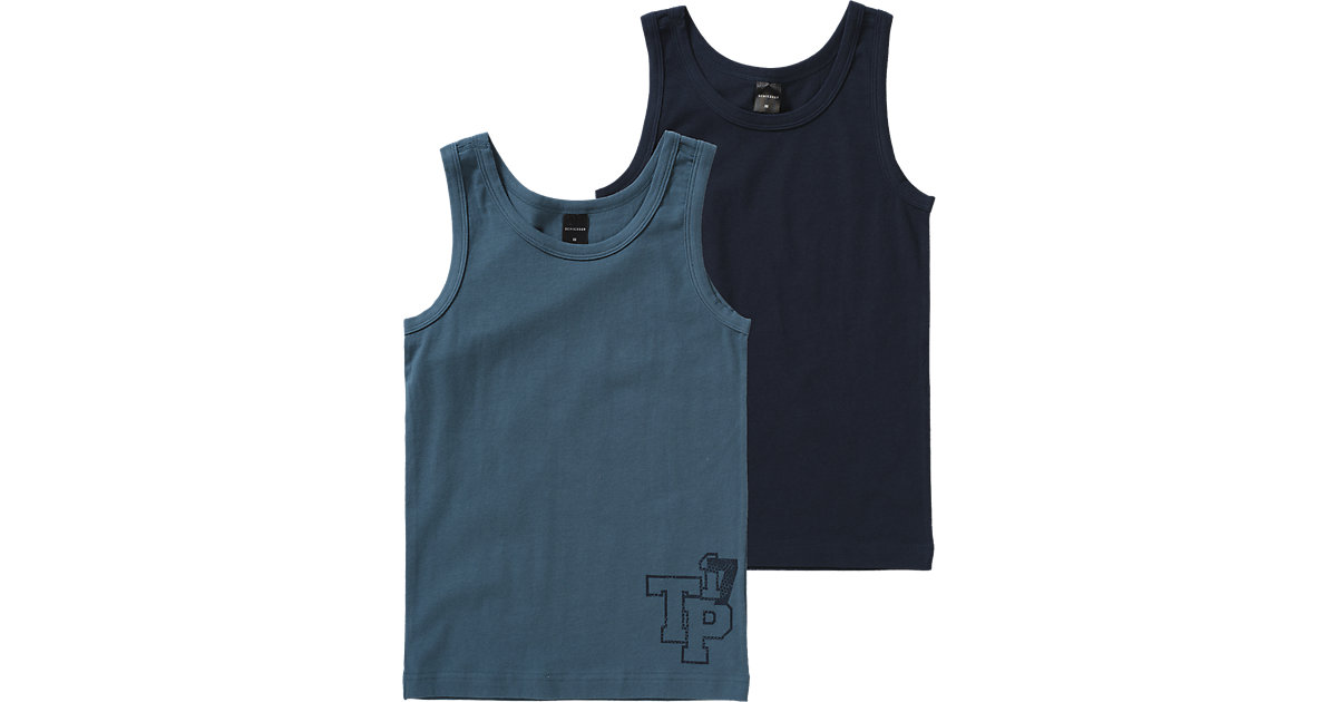 Schiesser · Doppelpack Unterhemden Gr. 140 Jungen Kinder Schiesser · Doppelpack Unterhemden Gr. 140 Jungen Kinder