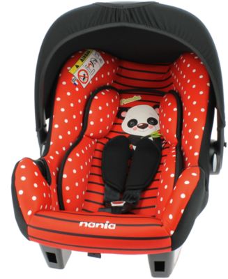 Автокресло Nania Beone SP 0-13 кг, panda red